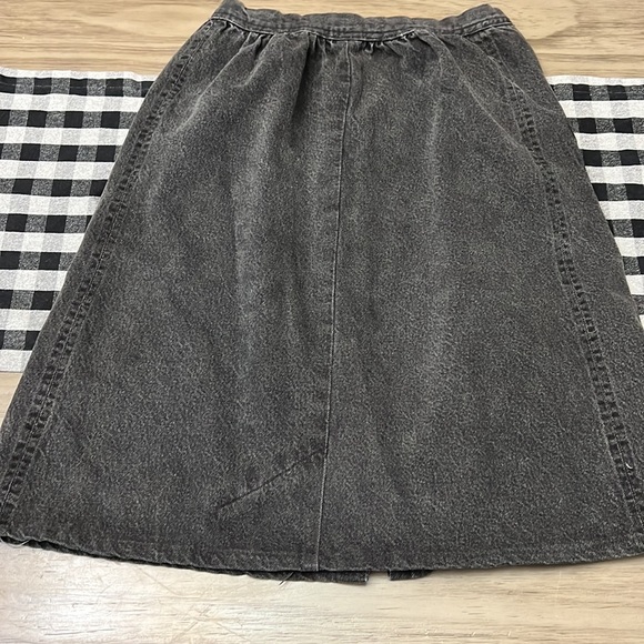 HAND MADE HIGH WAISTED SKIRT - Picture 8 of 13